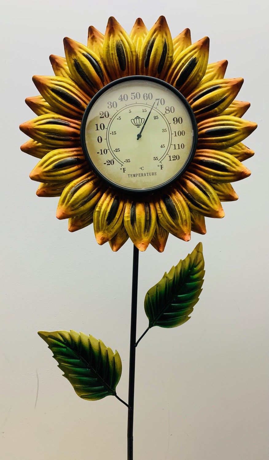 Bee Thermometer Garden Stake